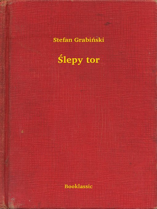 Title details for Ślepy tor by Stefan Grabiński - Available